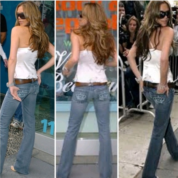 🔥RARE Victoria Beckham Rock & Republic jeans NWT sz 28 - Picture 3 of 10